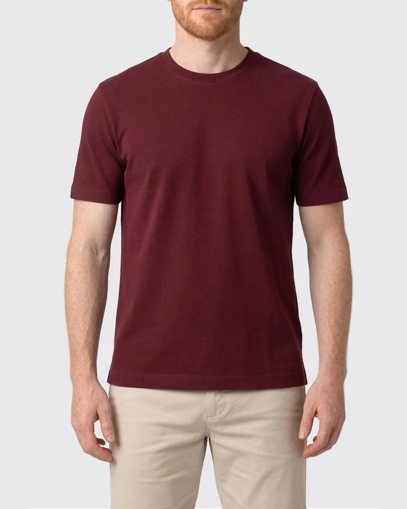 K-Way Jacke herren Burgunderrot