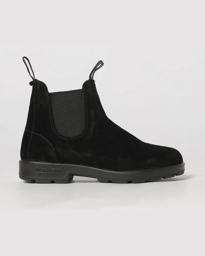 BLUNDSTONE 2405 Wildleder-Chelsea-Boots mit Gummisohle Schwarz