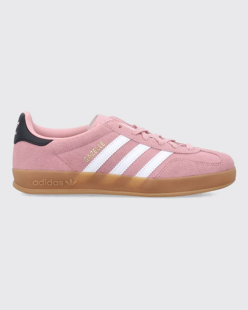 adidas Niedrige Gazelle Indoor Wildleder-Sneaker für Jungen Pink