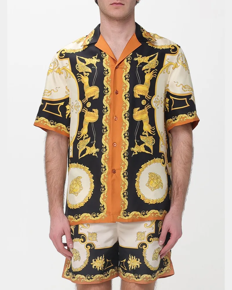 Versace Hemd herren Schwarz