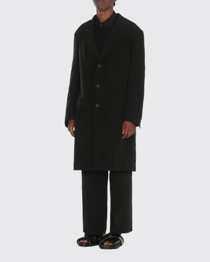 Yohji Yamamoto Jacke herren Schwarz