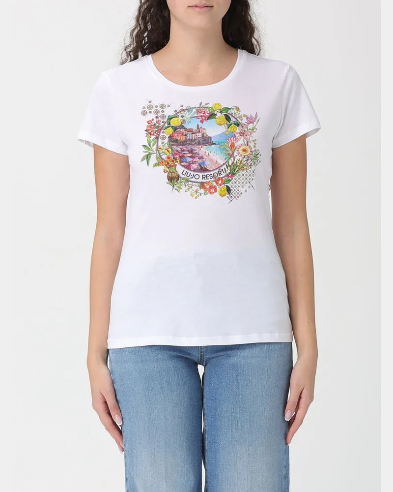Liu Jo T-shirt damen Weiß