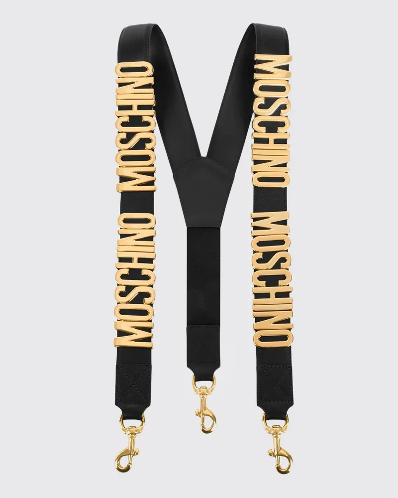 Moschino Gürtel damen Schwarz