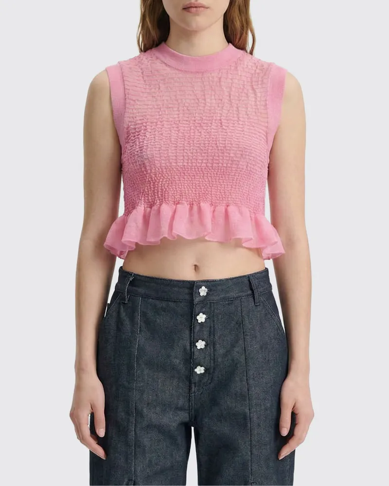 Cecilie Bahnsen Top damen Pink