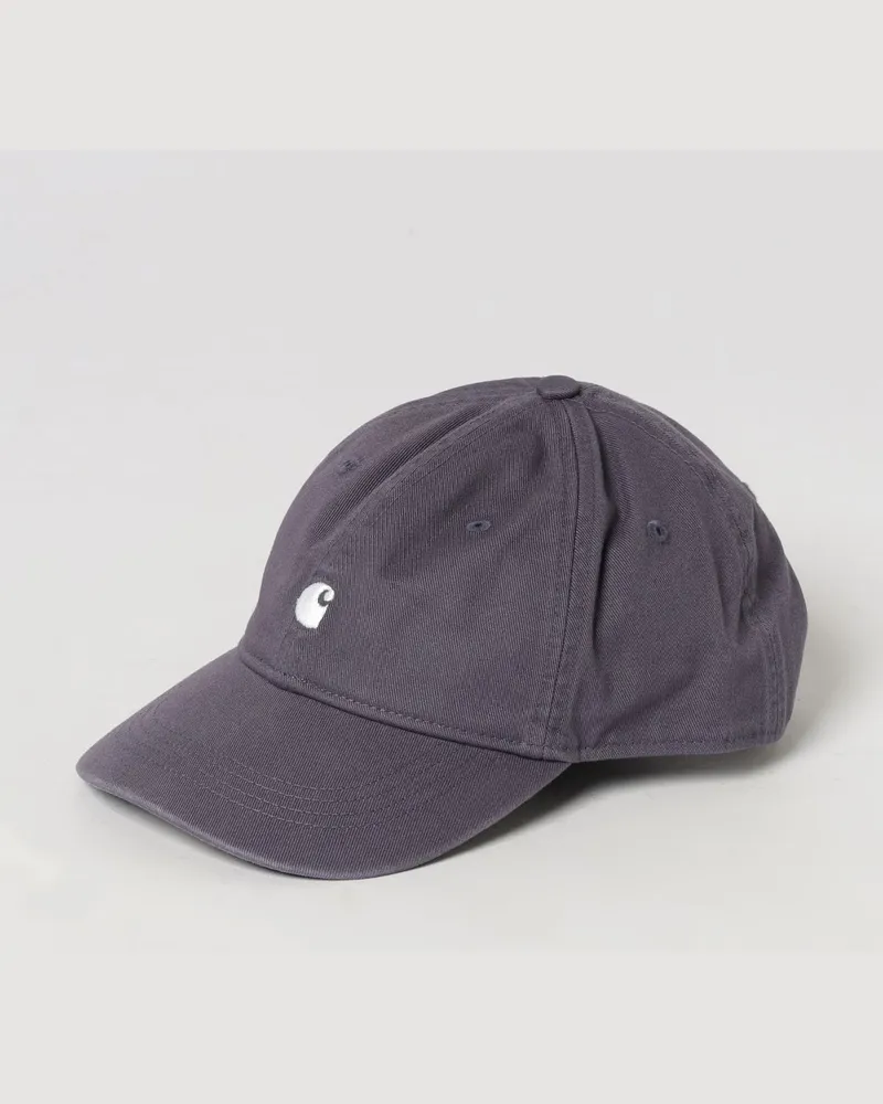Carhartt WIP Baseballkappe aus Baumwolle mit gesticktem Logo und verstellbarem Riemen Violett