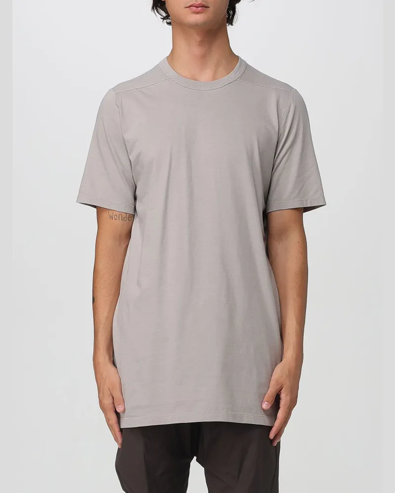 Rick Owens T-shirt herren Grau
