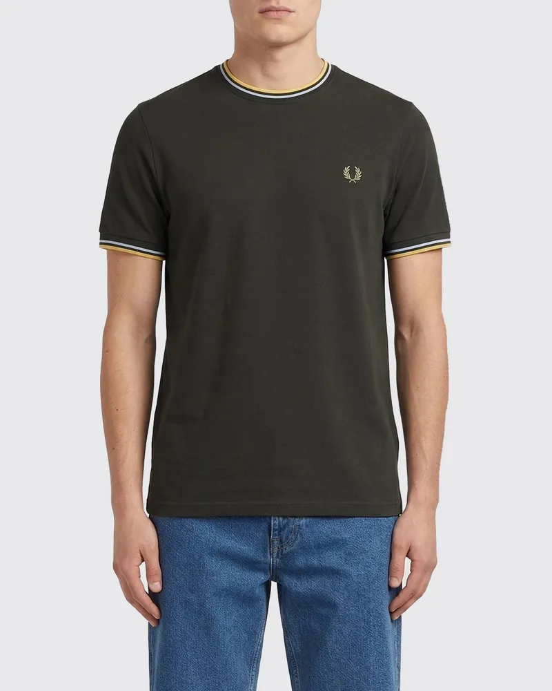 Fred Perry T-shirt herren Grün