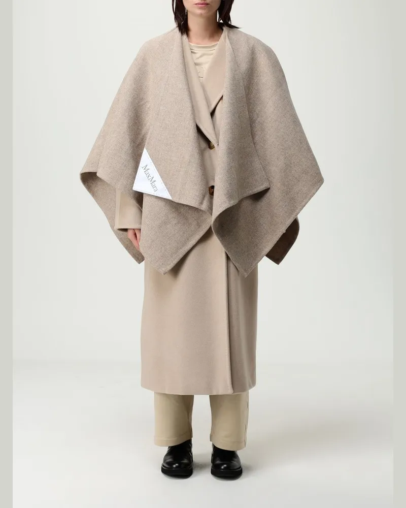 Max Mara Seidentuch damen Braun