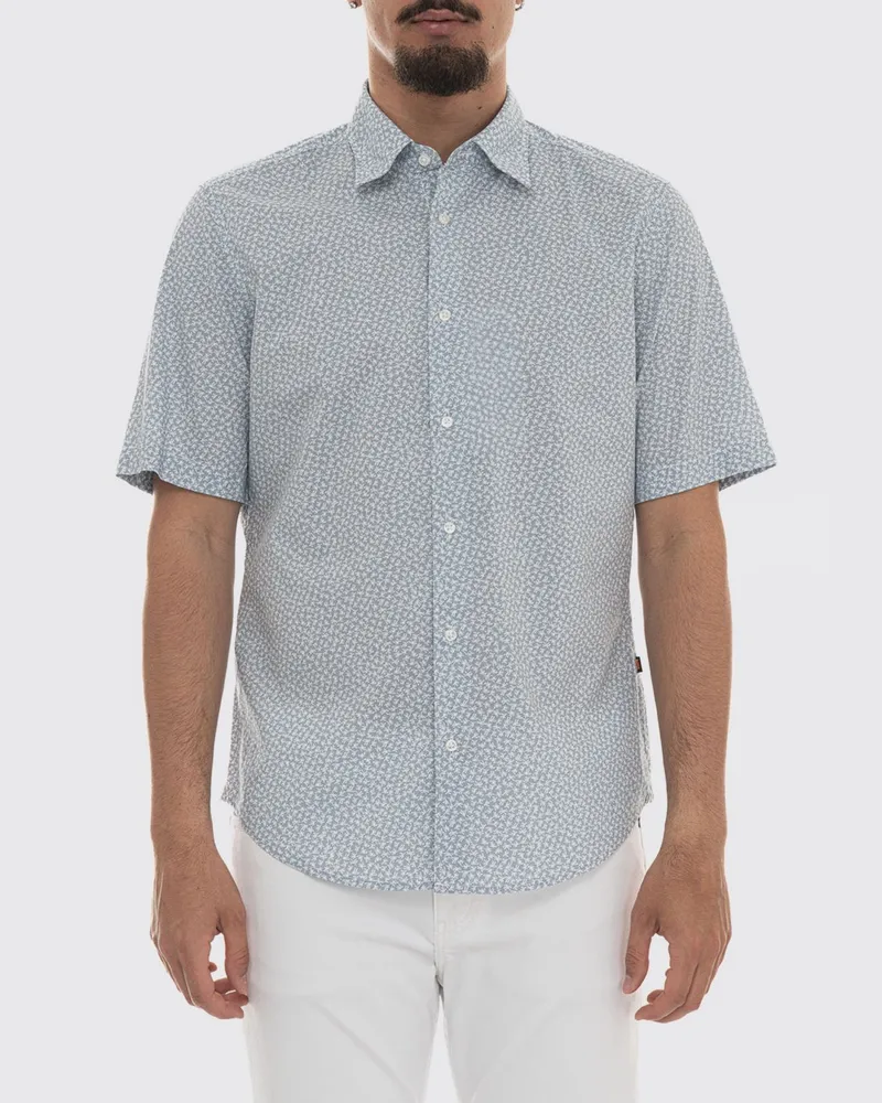 HUGO BOSS Hemd herren Hellblau