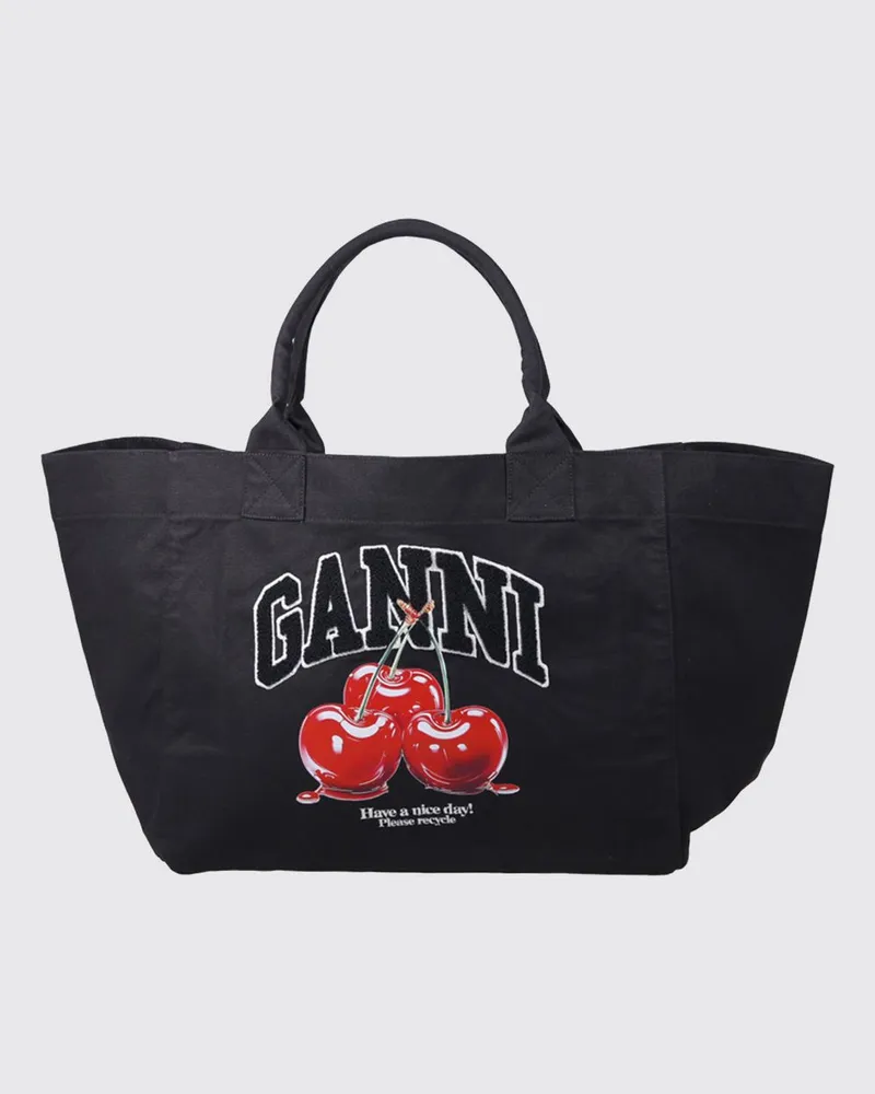 Ganni Umhängetasche damen Schwarz