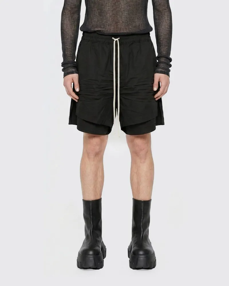 Rick Owens Shorts herren Schwarz