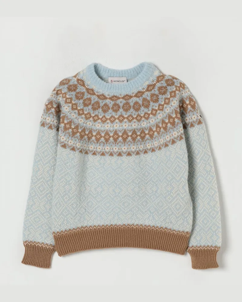 Moncler Pullover kinder Hellblau