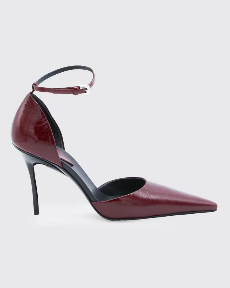 Alaïa Schuhe damen Weinrot