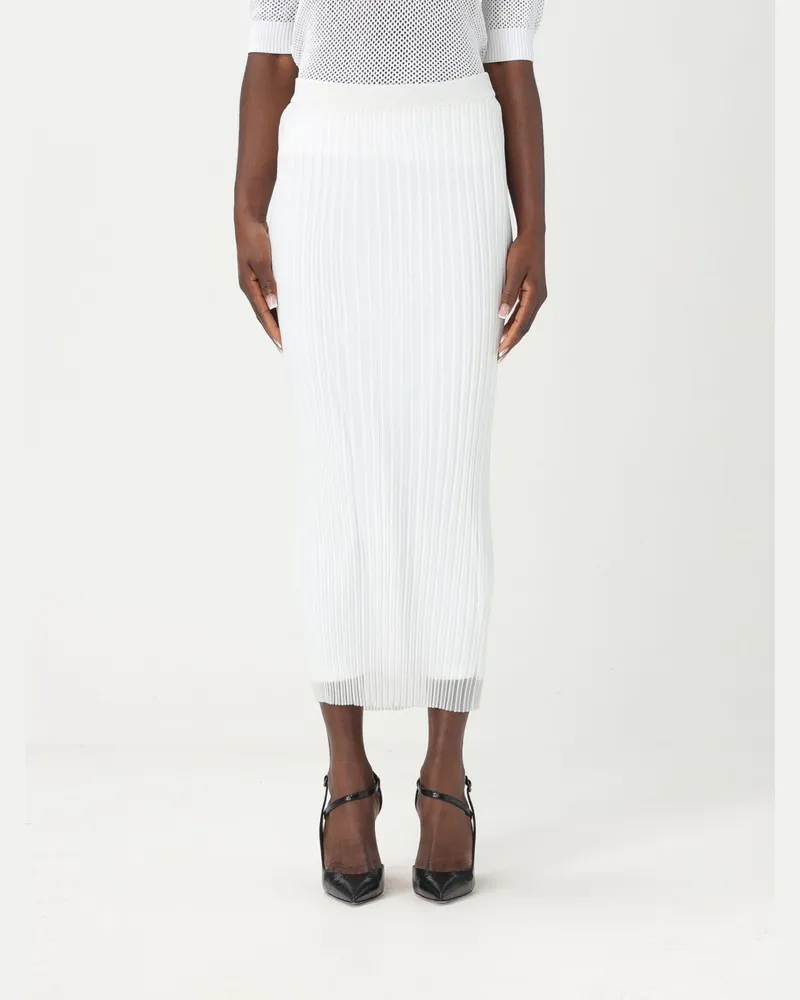 SPORTMAX Rock damen Weiß