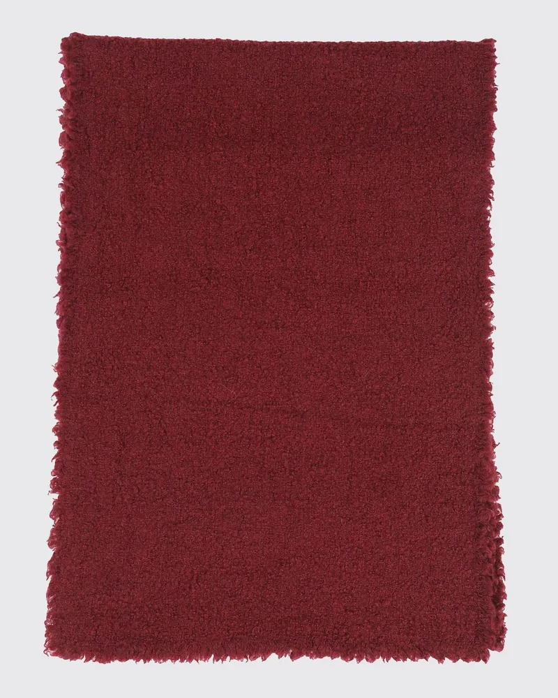 Faliero Sarti Schal damen Burgunderrot