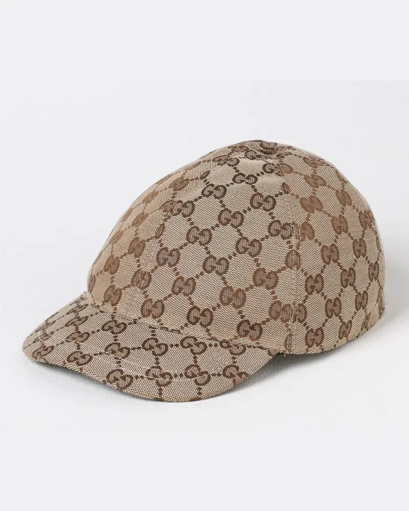 Gucci GG Supreme Baseballkappe Beige