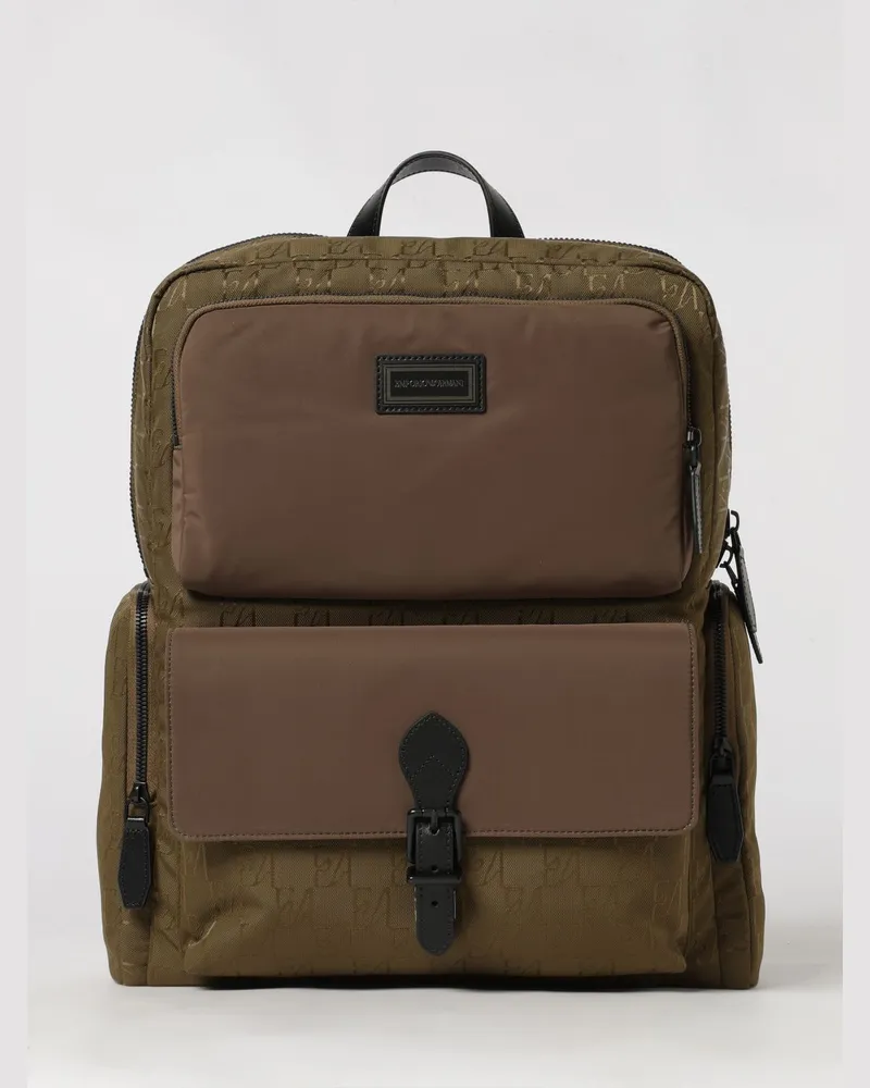 Emporio Armani Rucksack herren Military