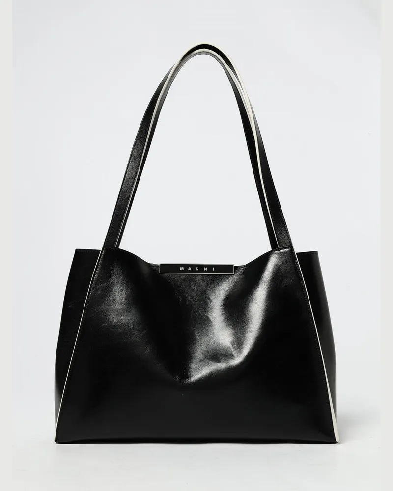 Marni Schultertasche damen Schwarz