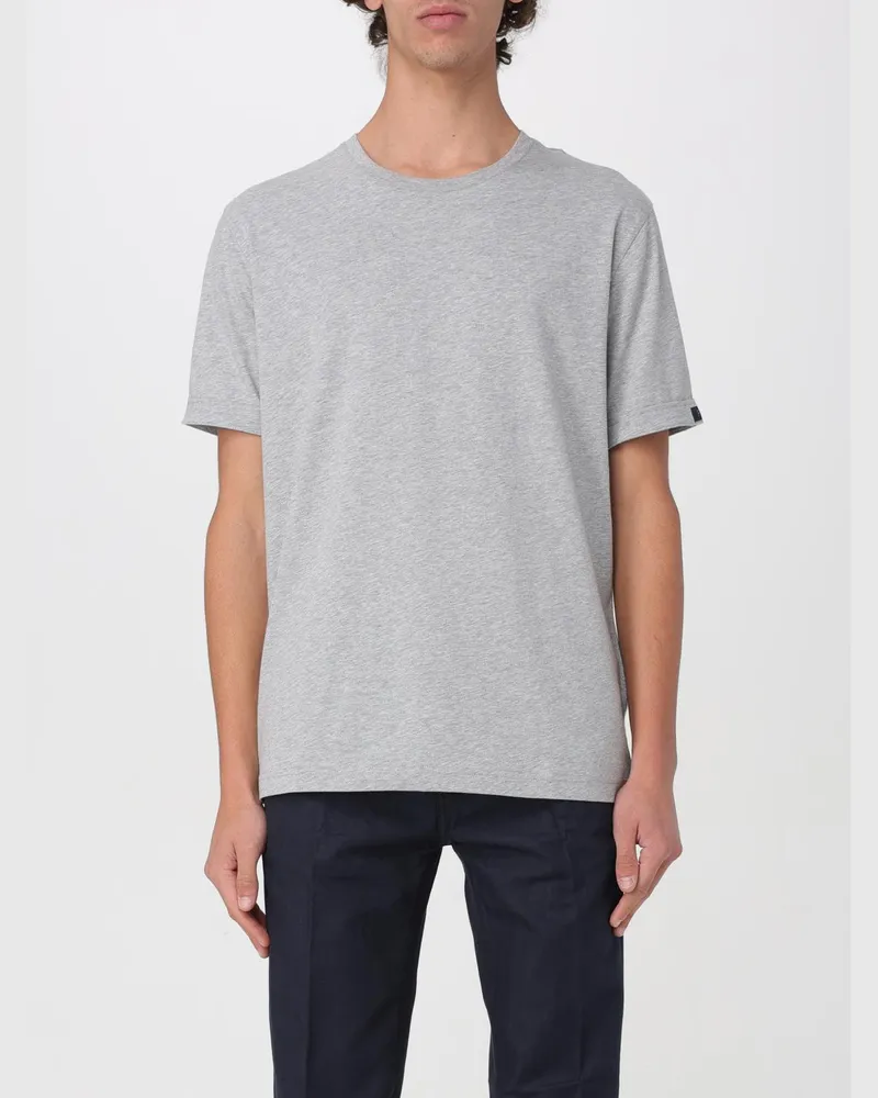 Fay T-shirt herren Grau
