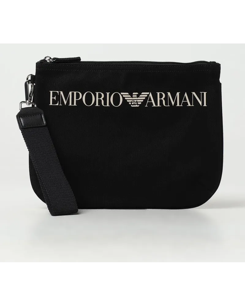 Emporio Armani Einstecktuch Schwarz