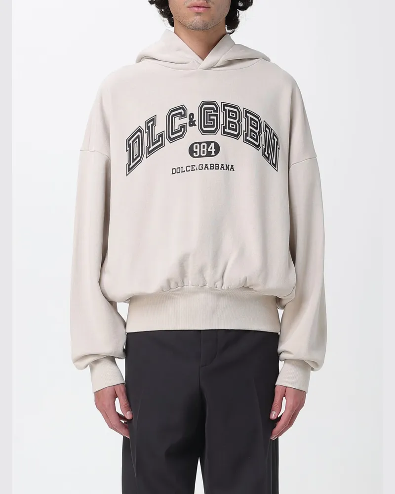 Dolce & Gabbana Sweatshirt herren Dolce & Gabbana Beige