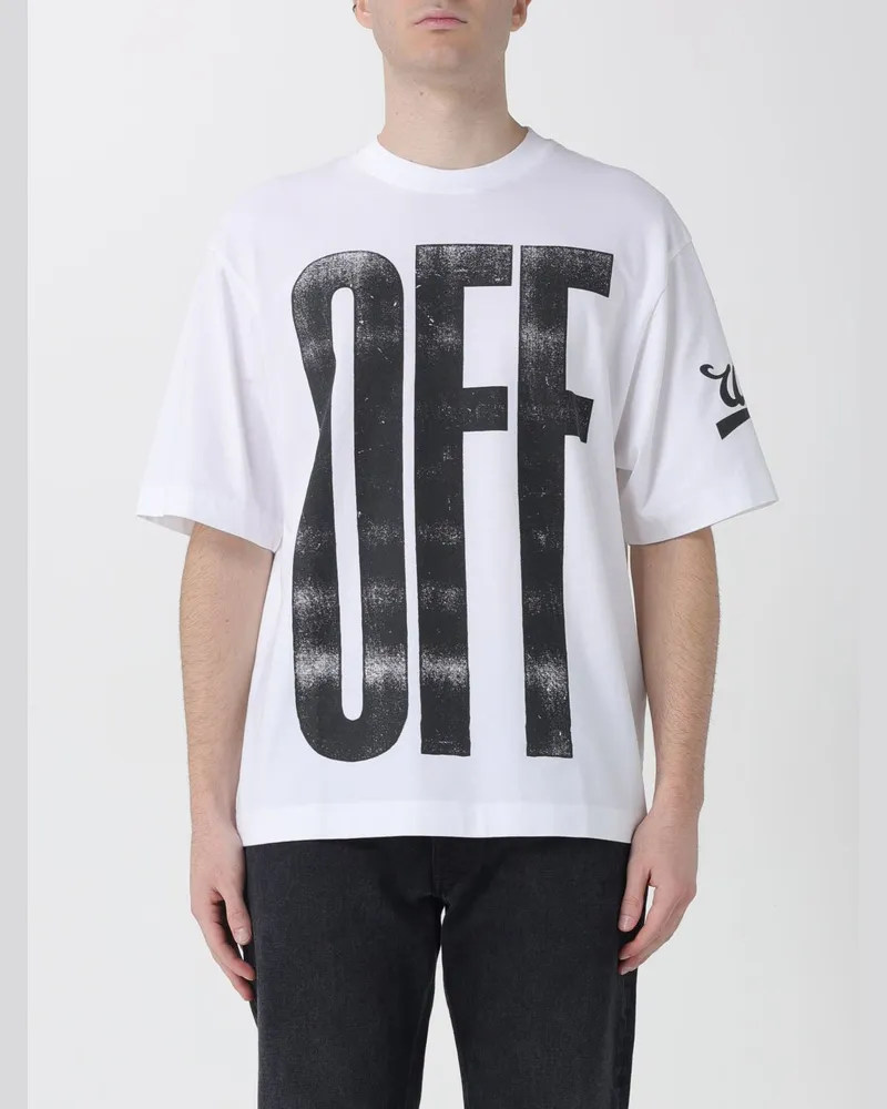 OFF-WHITE T-shirt herren Weiß