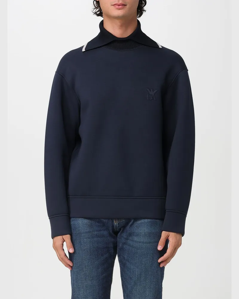 Emporio Armani Pullover herren Blau