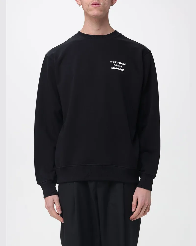 Drôle de Monsieur Sweatshirt herren Schwarz