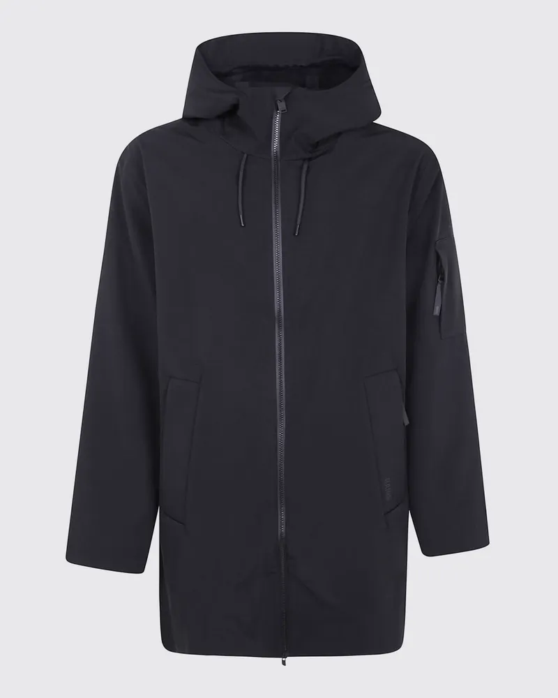 RAINS Mantel herren Schwarz