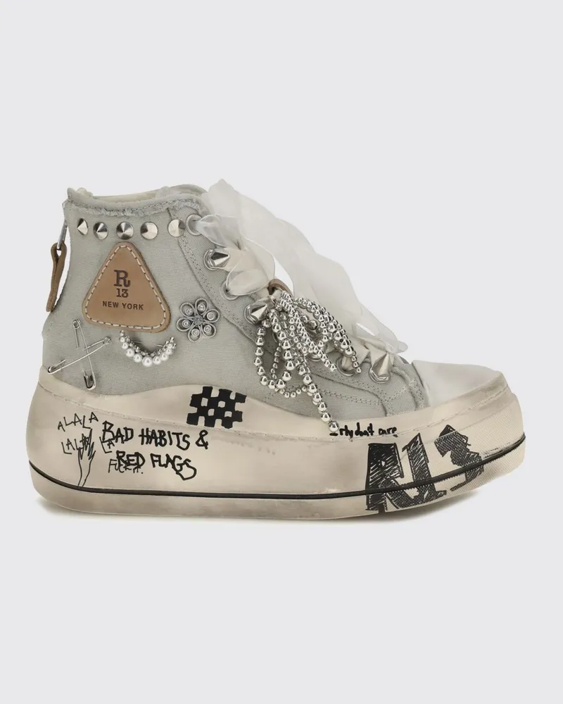 R13 Sneakers damen Weiß