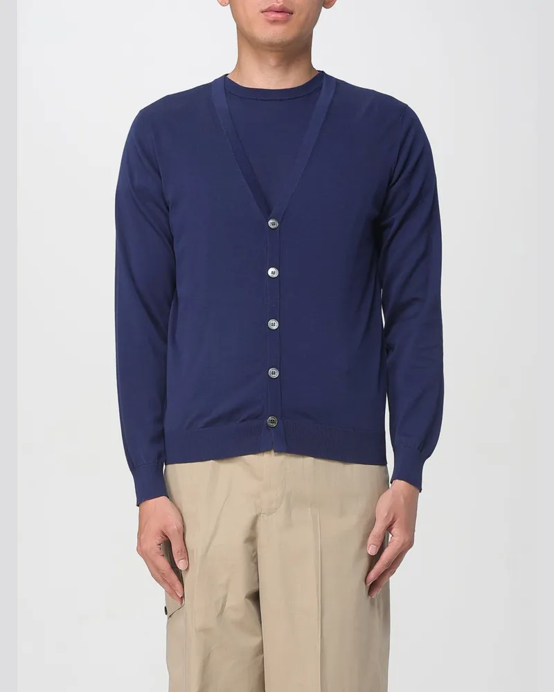 Drumohr  Strickjacke herren Blau