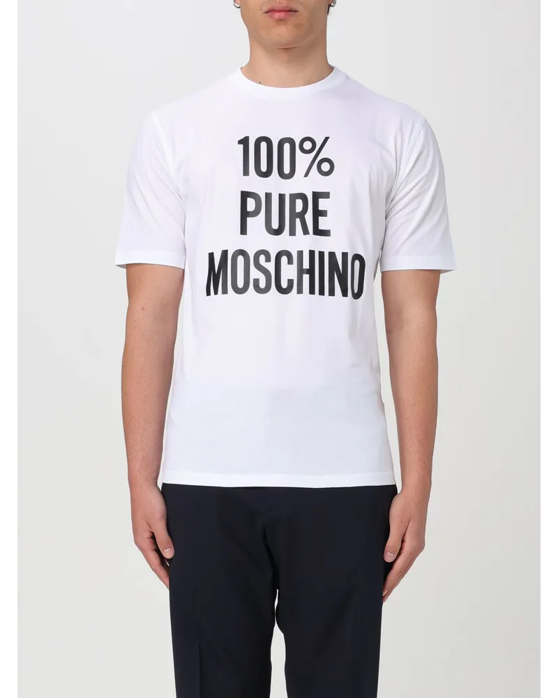 Moschino T-shirt herren Weiß
