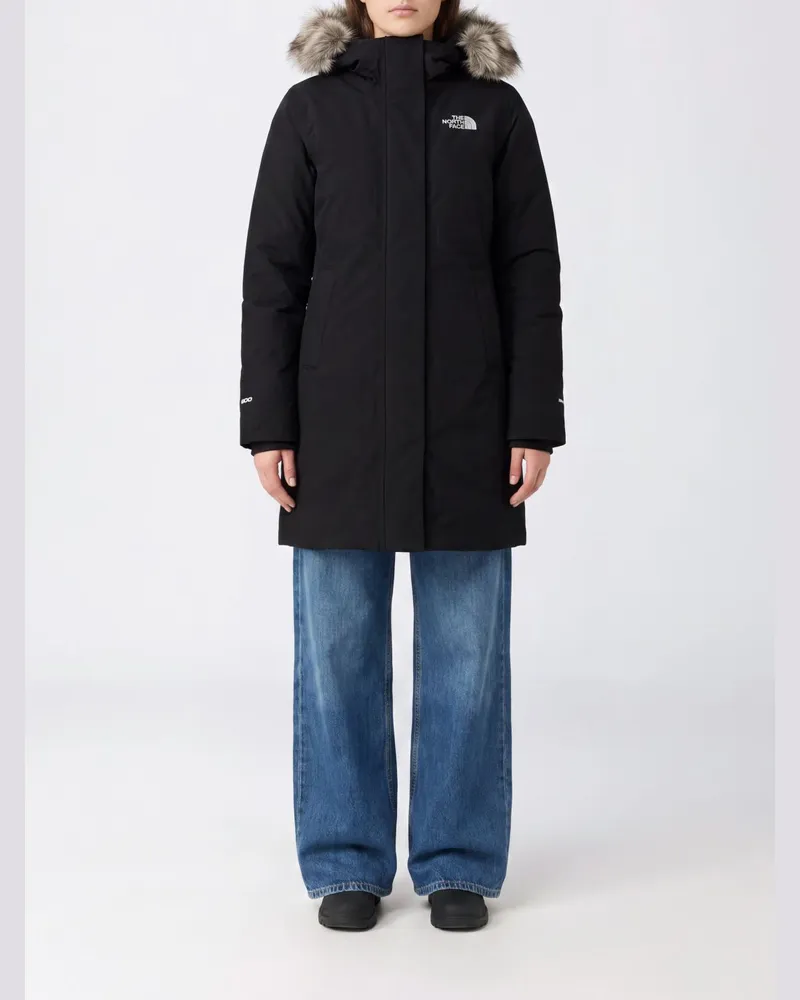 The North Face Wasserdichter Arctic Parka mit Shearling-Kapuze und DryVent-Technologie Schwarz