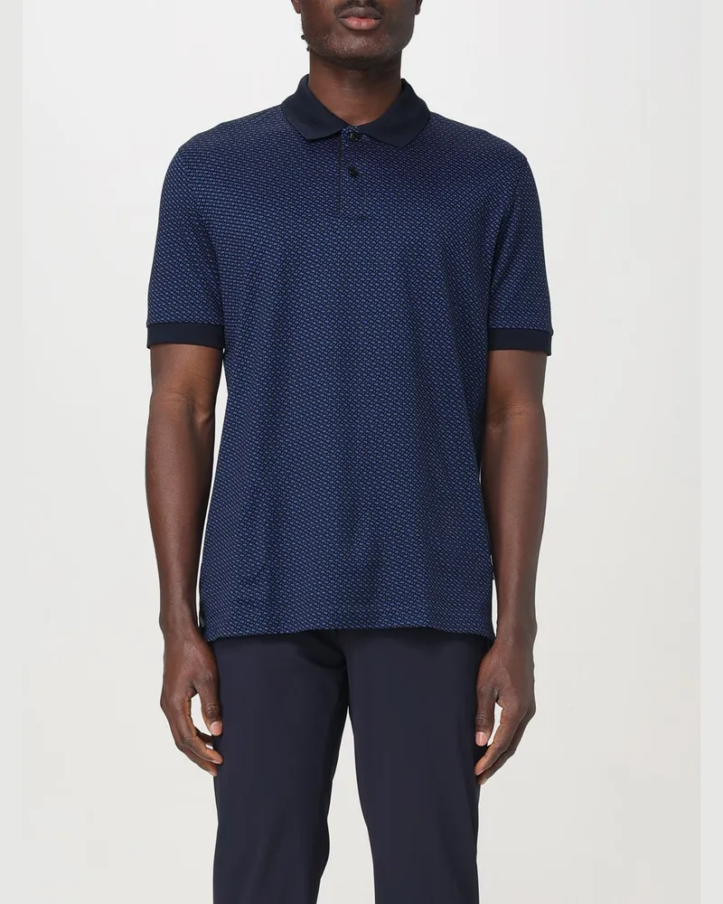 HUGO BOSS Polo herren Blau