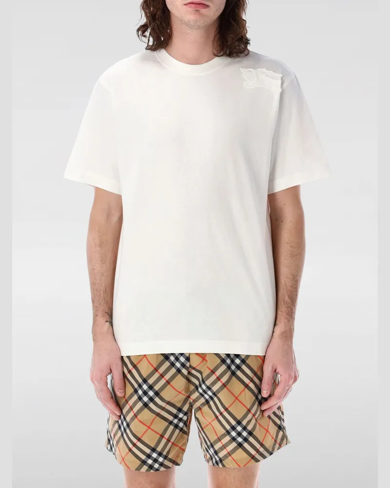 Burberry T-shirt herren Weiß