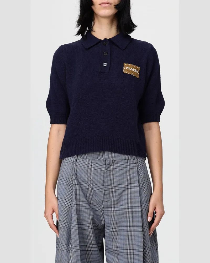 Marni Polo damen Blau