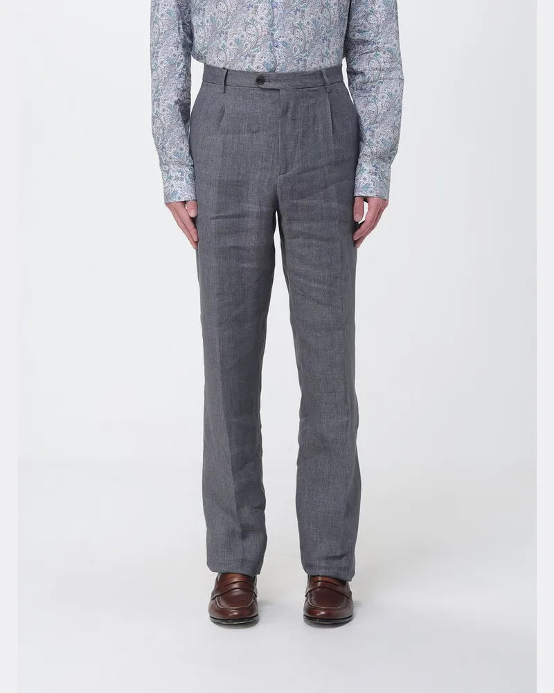 Etro Hose herren Grau