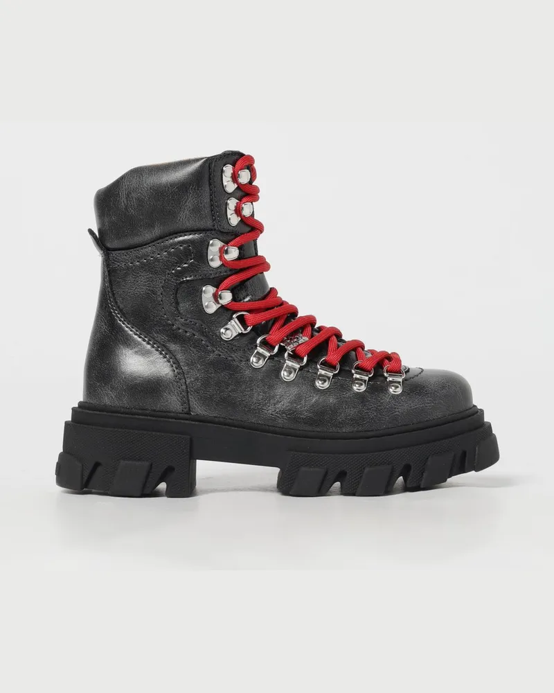 Ganni Flache stiefeletten damen Braun