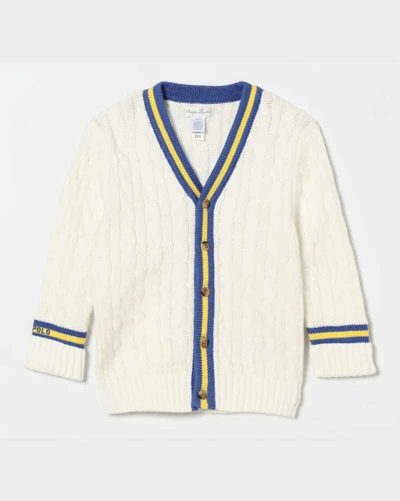 Ralph Lauren Baumwoll-Cardigan Weiß
