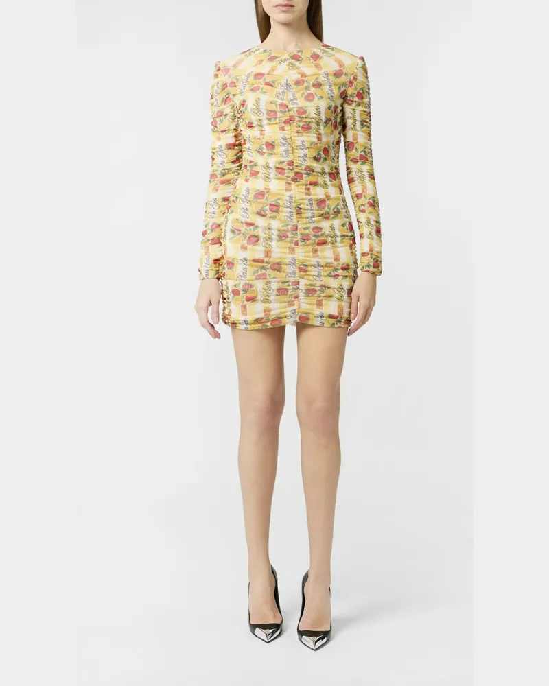 Philipp Plein Kleid damen Gelb