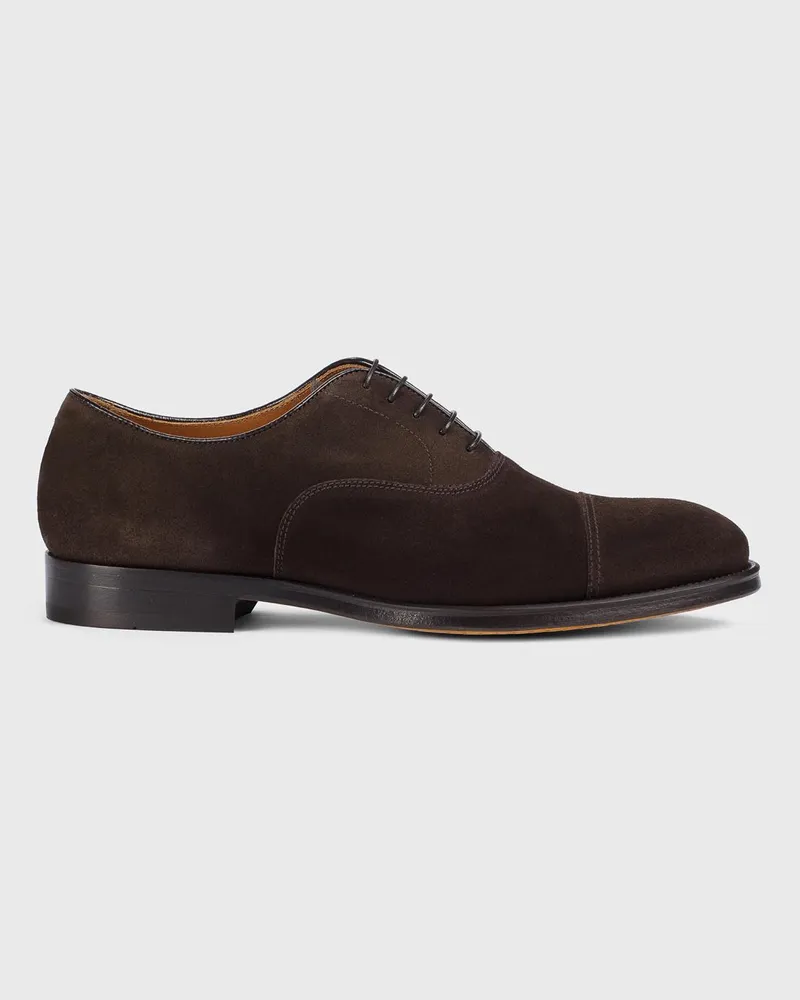 Doucal´s Oxford aus Wildleder Earth