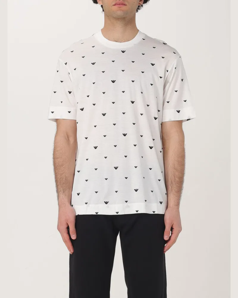 Emporio Armani T-shirt herren Weiß