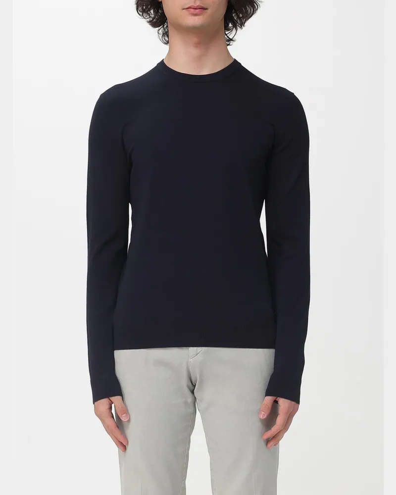 HUGO BOSS Pullover herren Blau