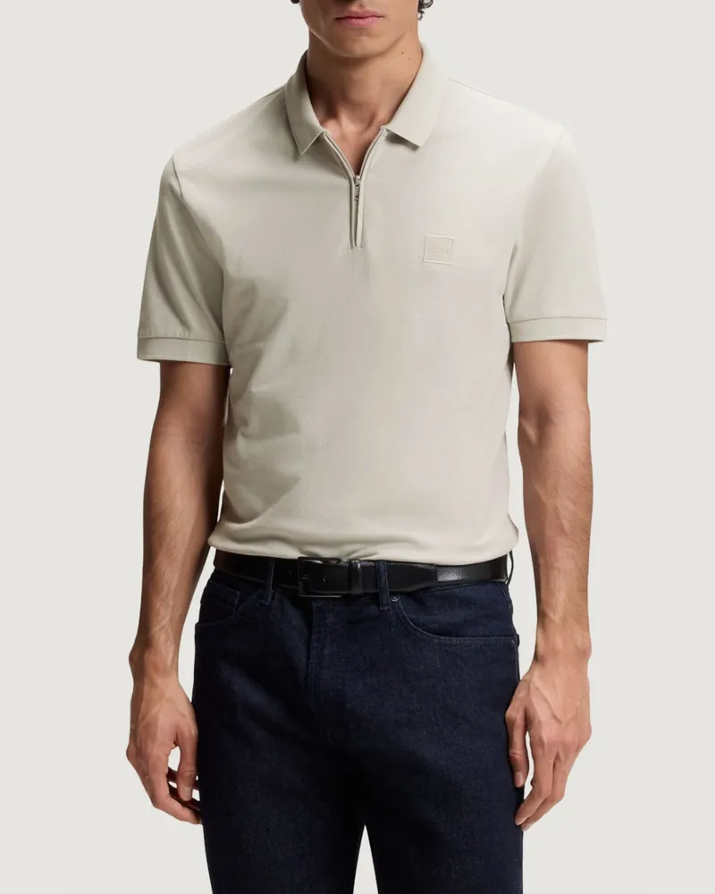 HUGO BOSS Polo herren Grau