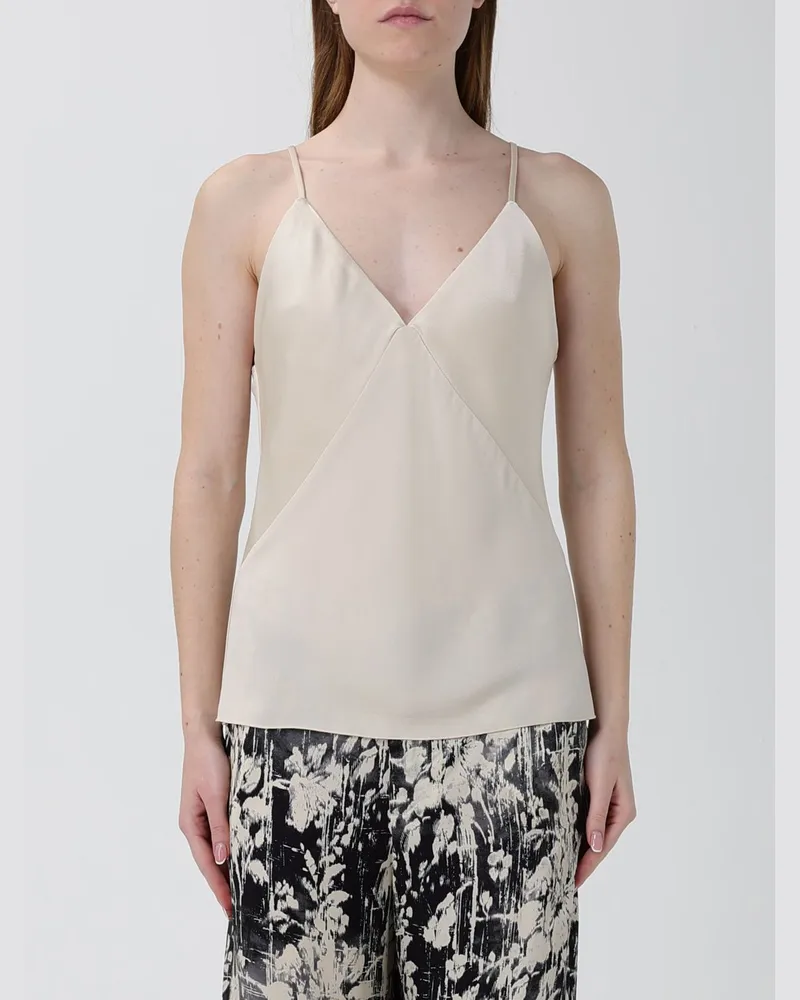 forte_forte Top damen Weiß