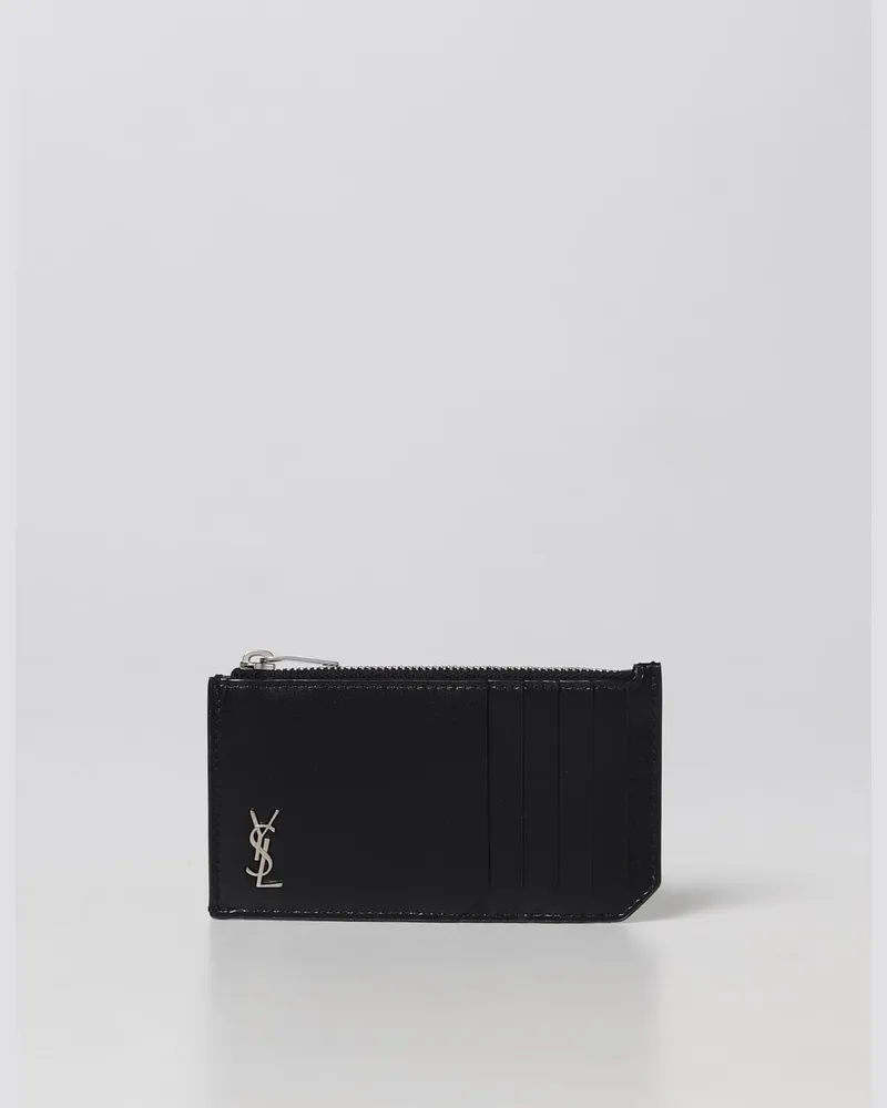 Saint Laurent Portmonnaie herren Schwarz