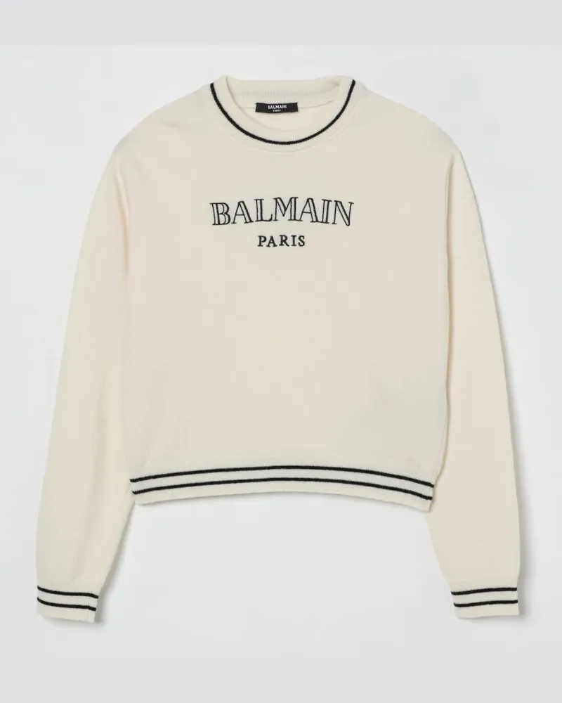 Balmain Pullover kinder Ivory