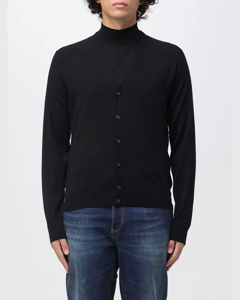 PT TORINO Strickjacke herren Schwarz