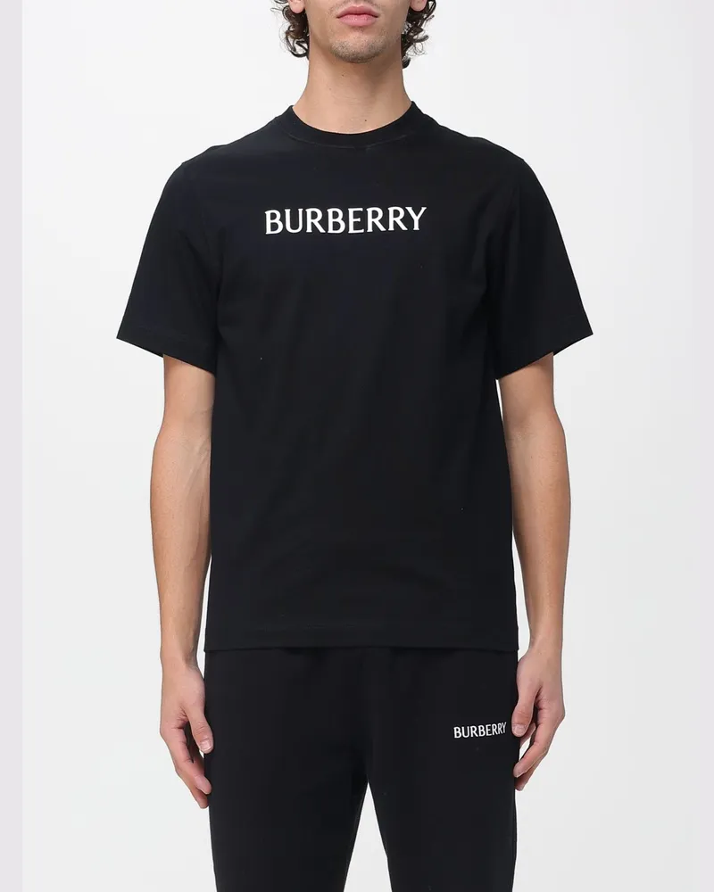 Burberry T-shirt herren Schwarz