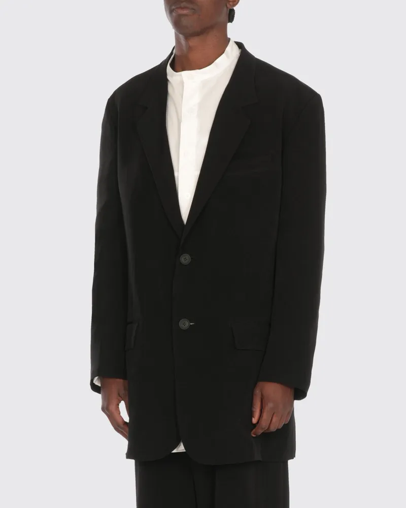Yohji Yamamoto Jacke herren Schwarz